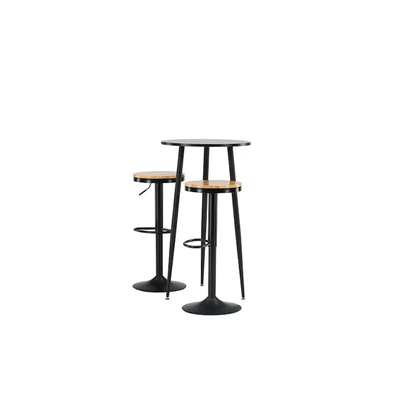 Matgrupp Venture Home Plaza Ø60 cm med 2 st Conway stolar