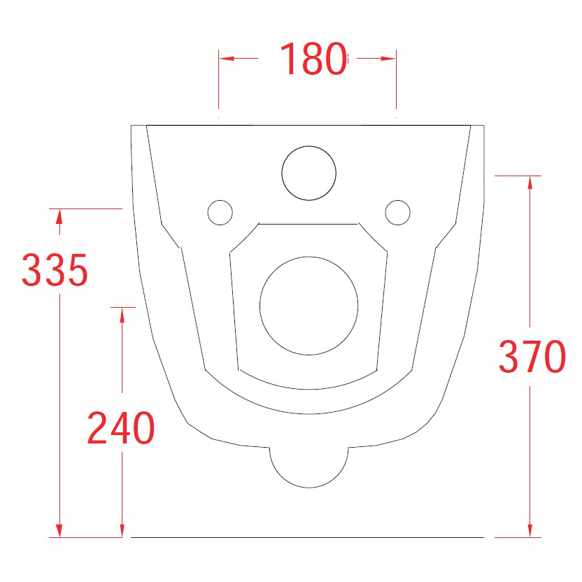 Vägghängd Toalettstol Lavabo File 2.0 Rimless Vit Vit