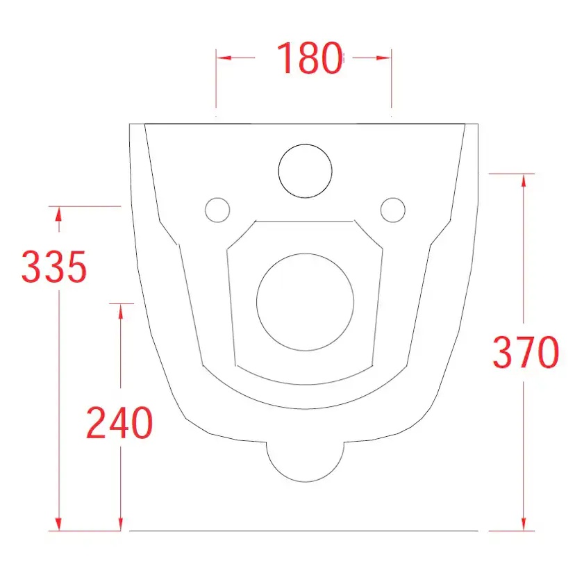 Vägghängd Toalettstol Lavabo File 2.0 Rimless Vit Vit