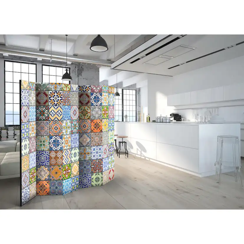 Rumsavdelare Arkiio Colorful Mosaic II 225x172 cm