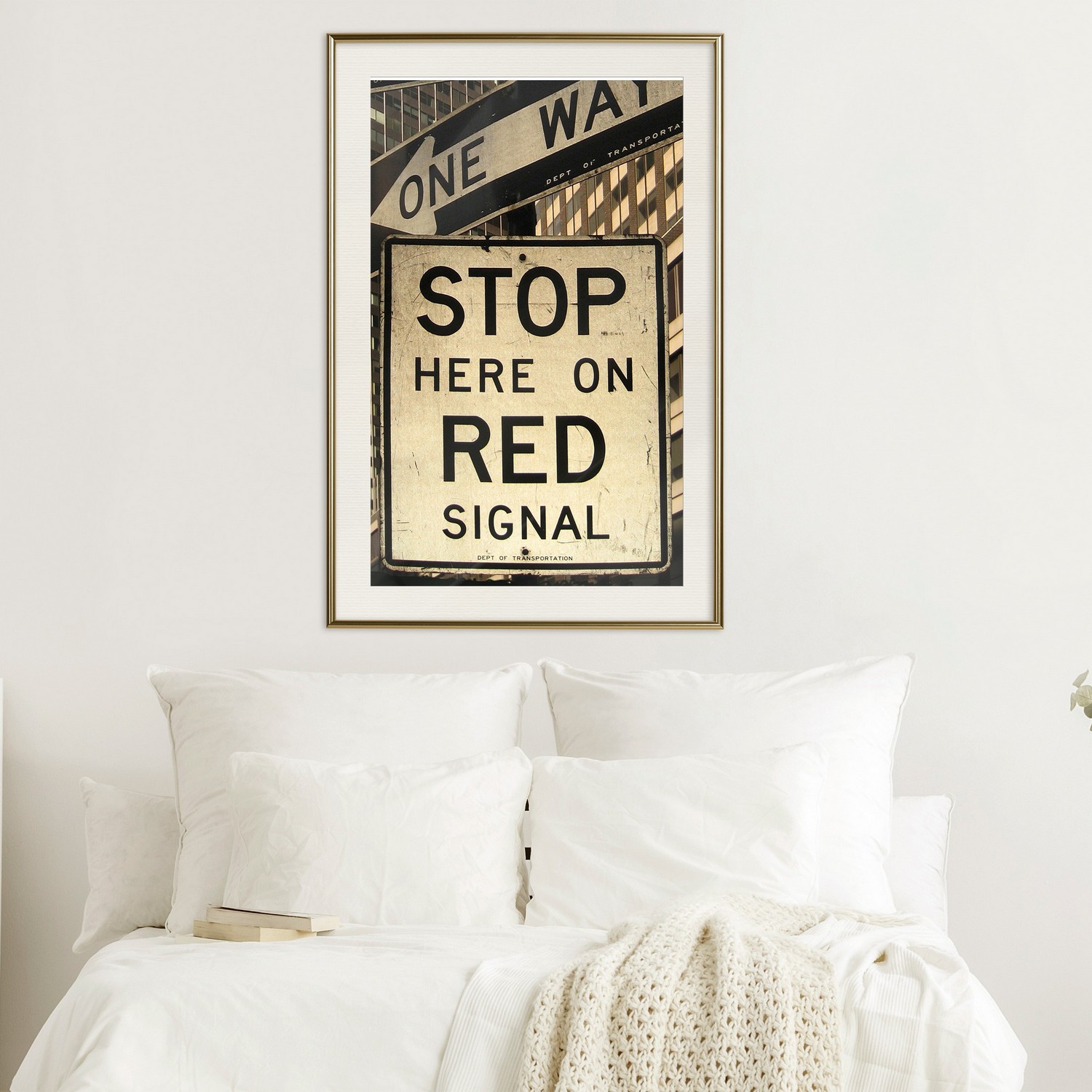 Poster Artgeist Affisch Road Signs