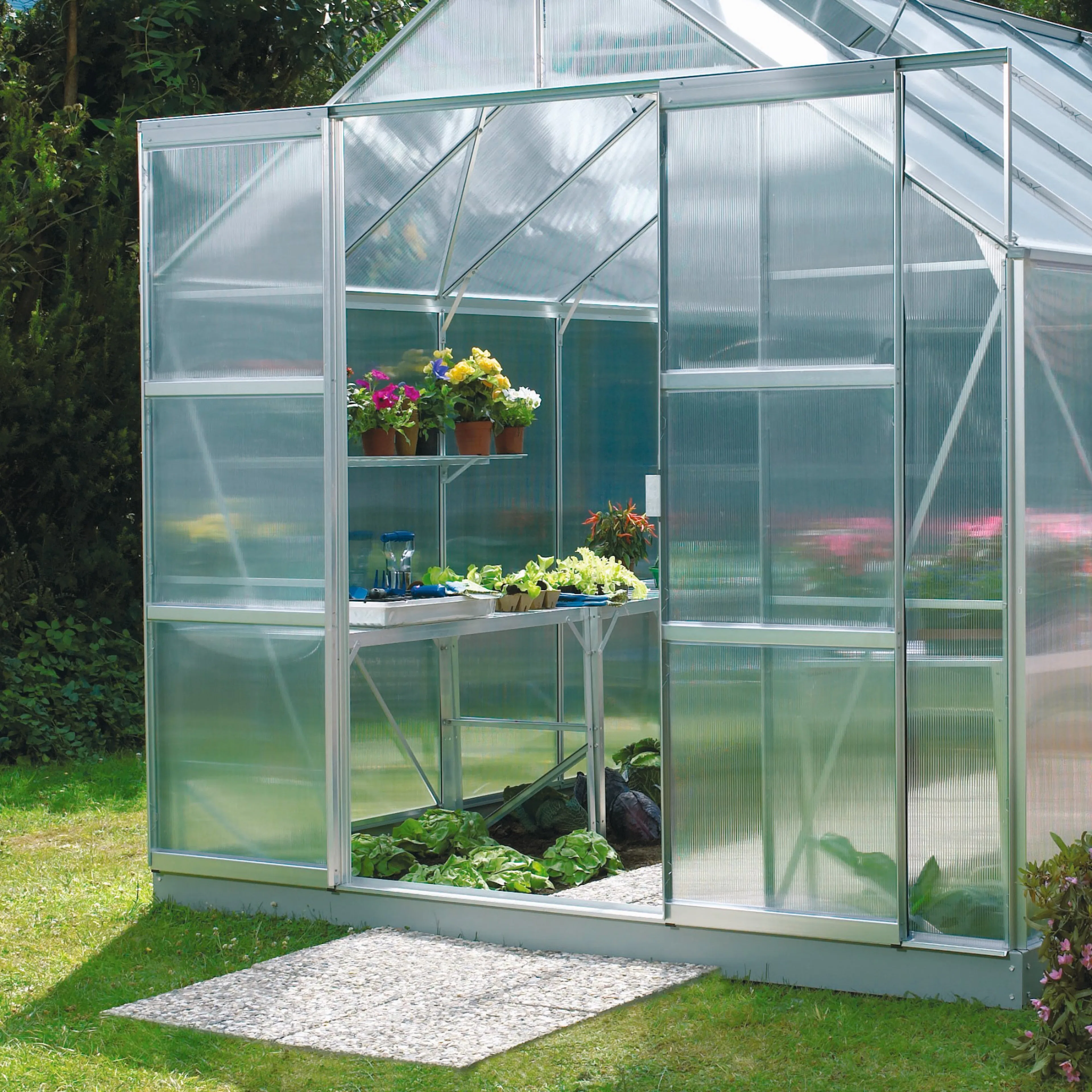 VITAVIA MERKUR DUBBELDÖRRAR ALU / EKSKL. GLAS Aluminium
