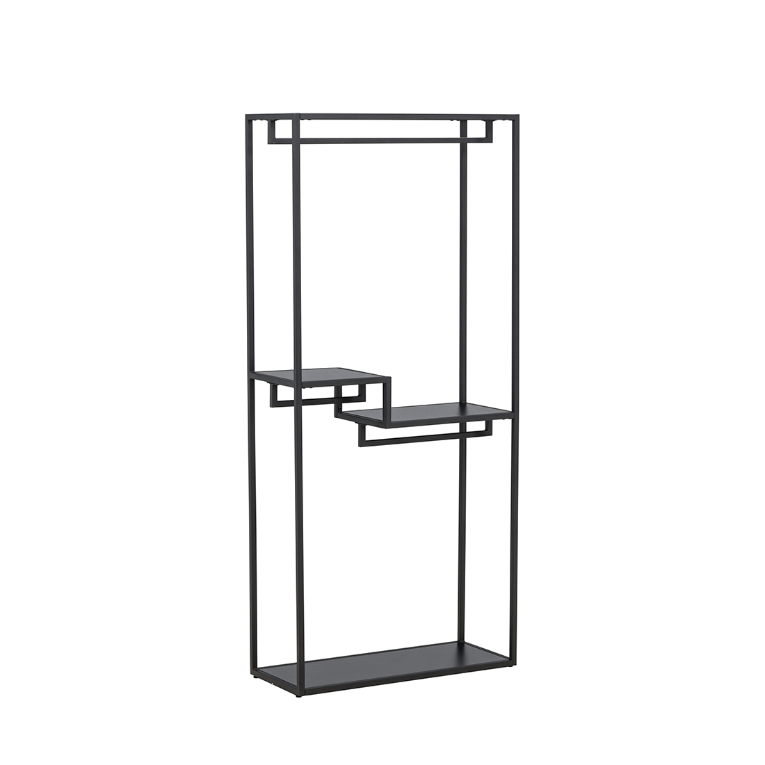 Staal Clothing Hanger - Black / Steel Färg: Black