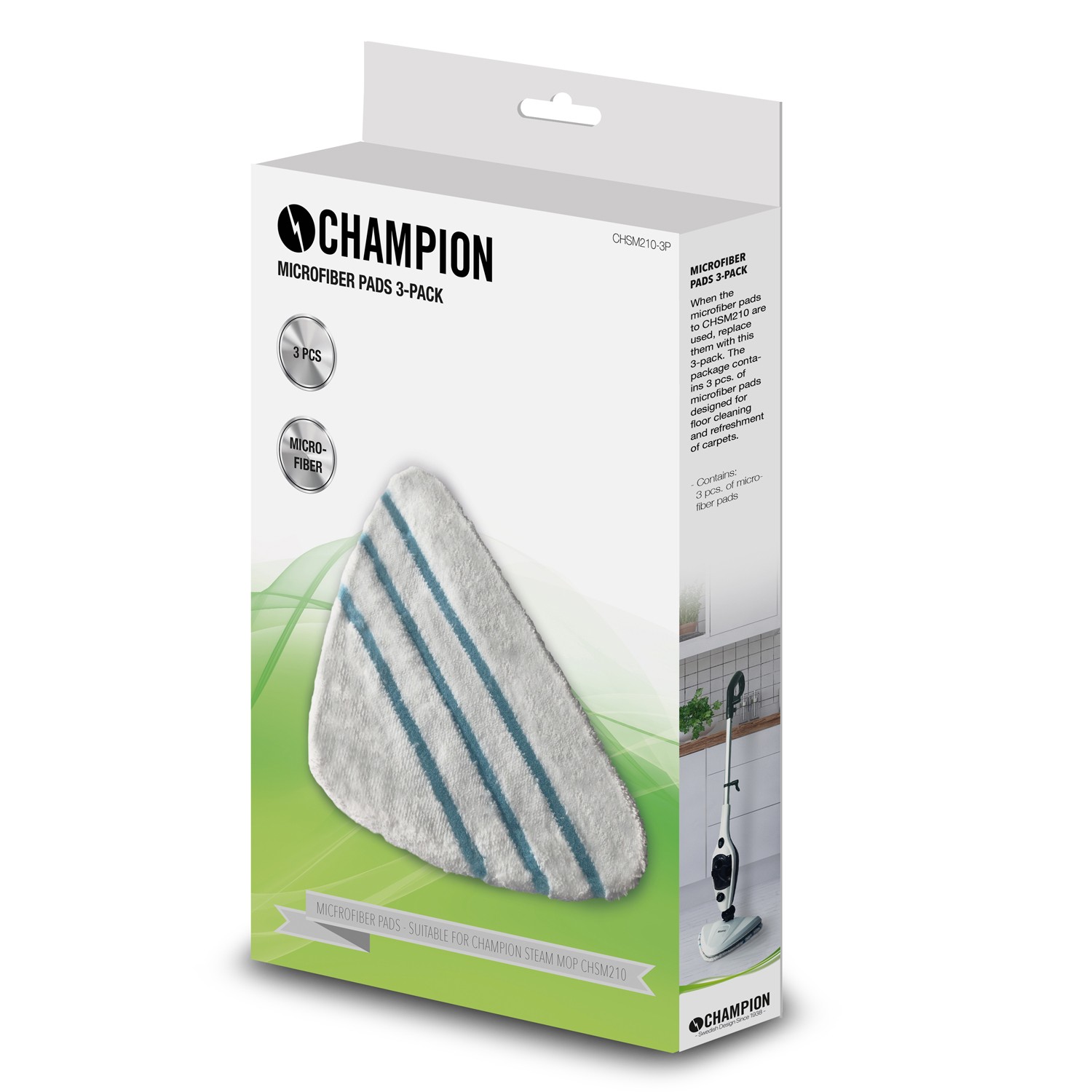Microfiberdukar Champion Universal 3-pack
