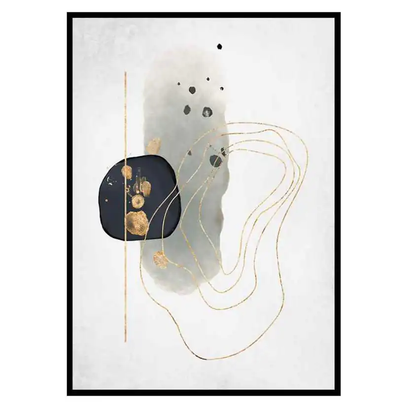 Poster Gallerix Abstract in Layers No2