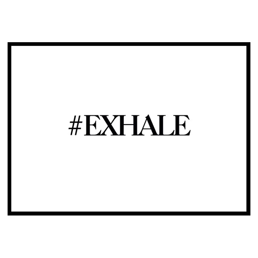 Poster Gallerix Hash Exhale