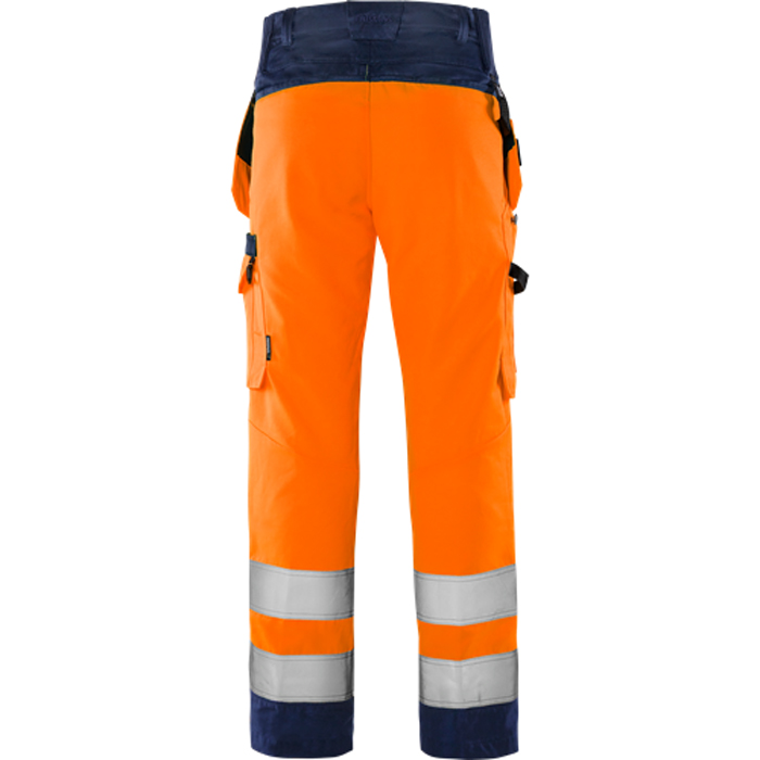 GREEN HANTVERKARBYXA KL 2 2641 GPLU Färg: Varselorange/Marinblå, Storlek: C154
