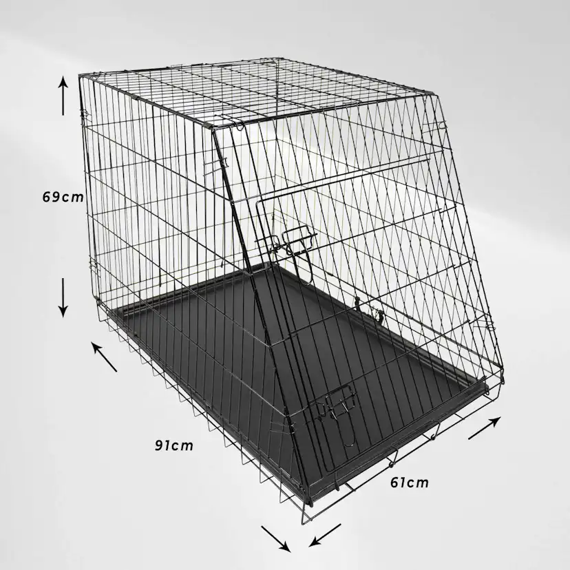 Hundbur Trekker Halvkombi L