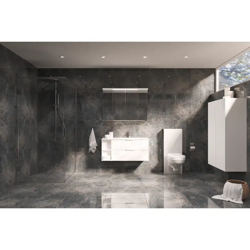 WC-Fixtur Svedbergs Glasbox 120 mm