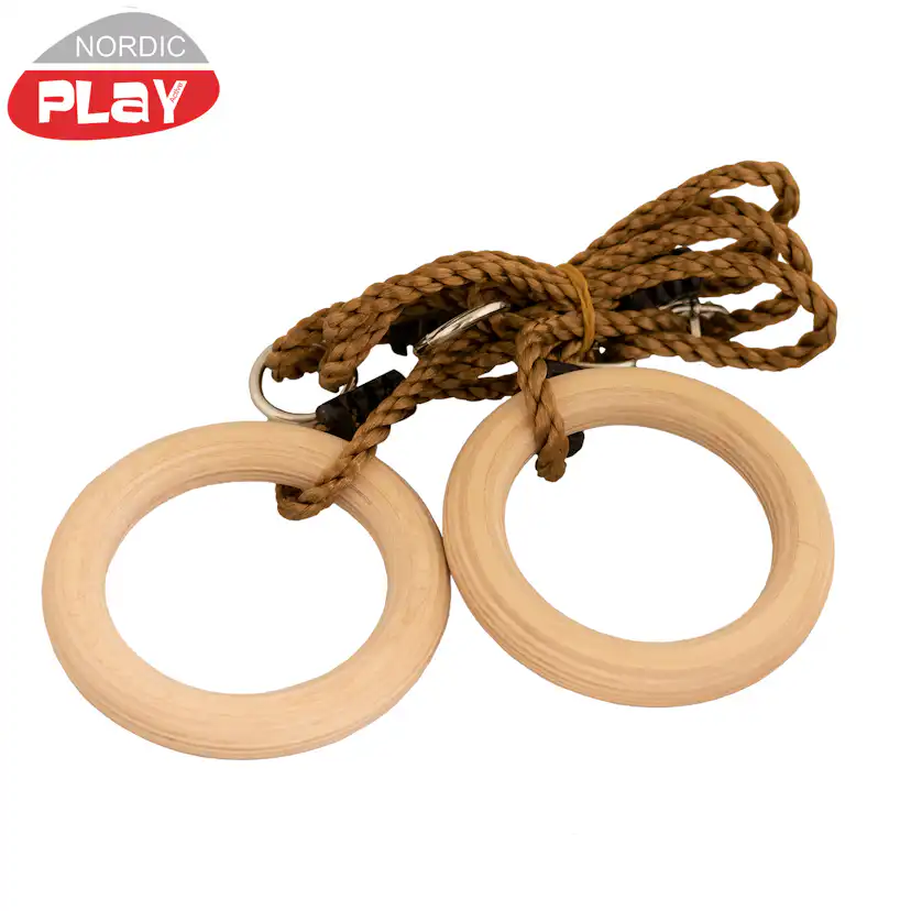 Ringar Nordic Play Gymnastik Romerska Ø15,8 Cm Trä