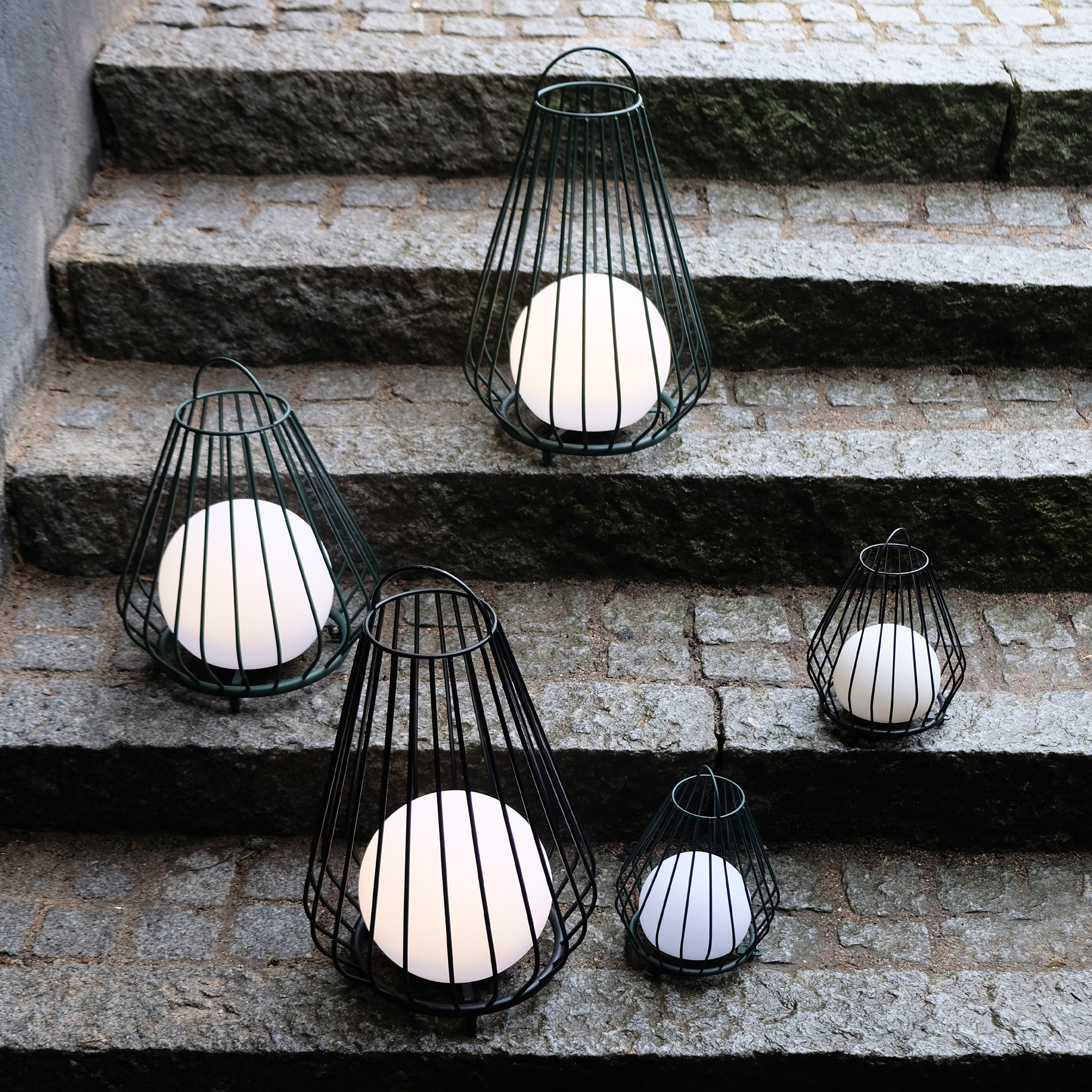 Solcellslampa Dyberg Larsen Evesham LED-Lykta Mini