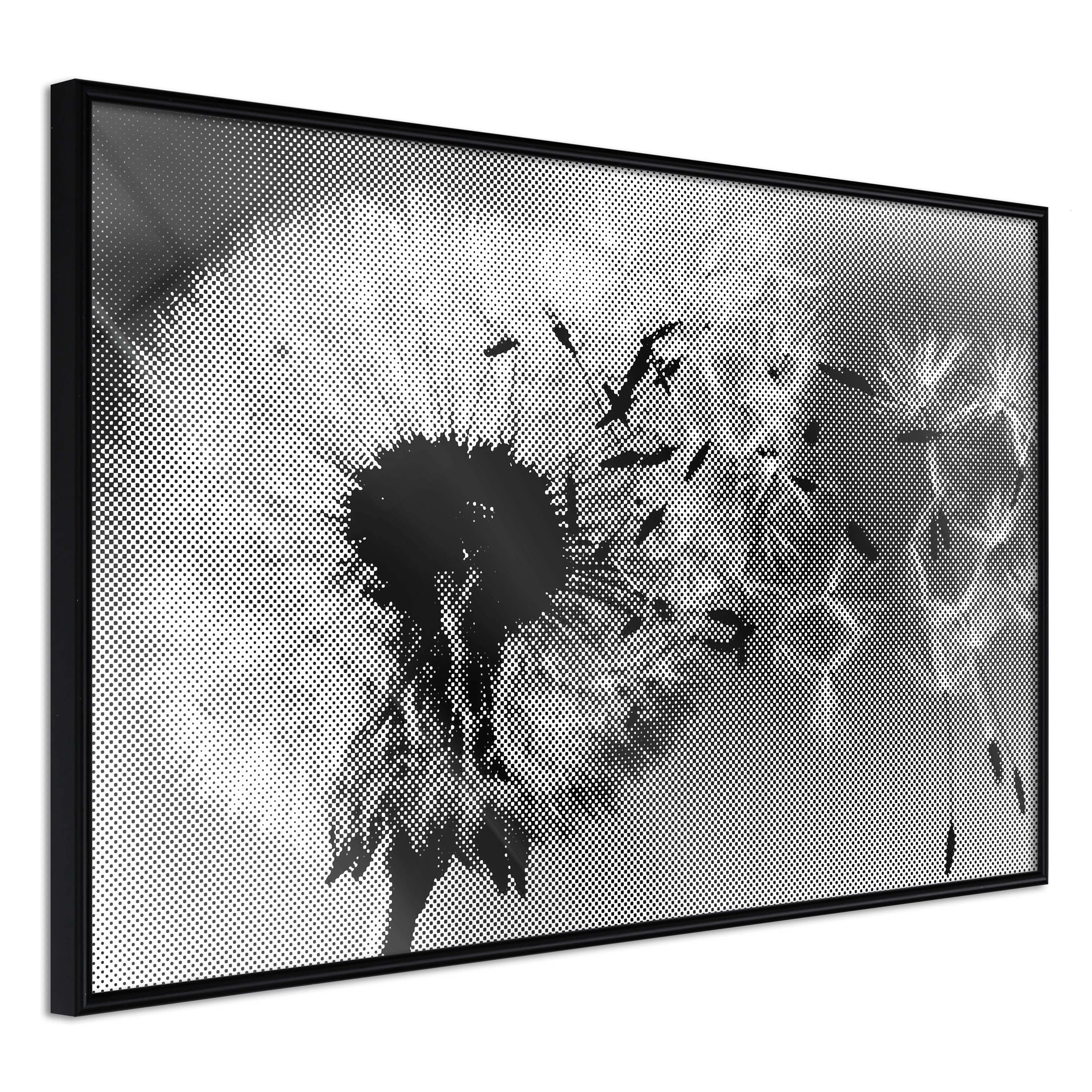 Affisch - Passing Memory [Poster] 60x40 Svart ram, 60x40 cm