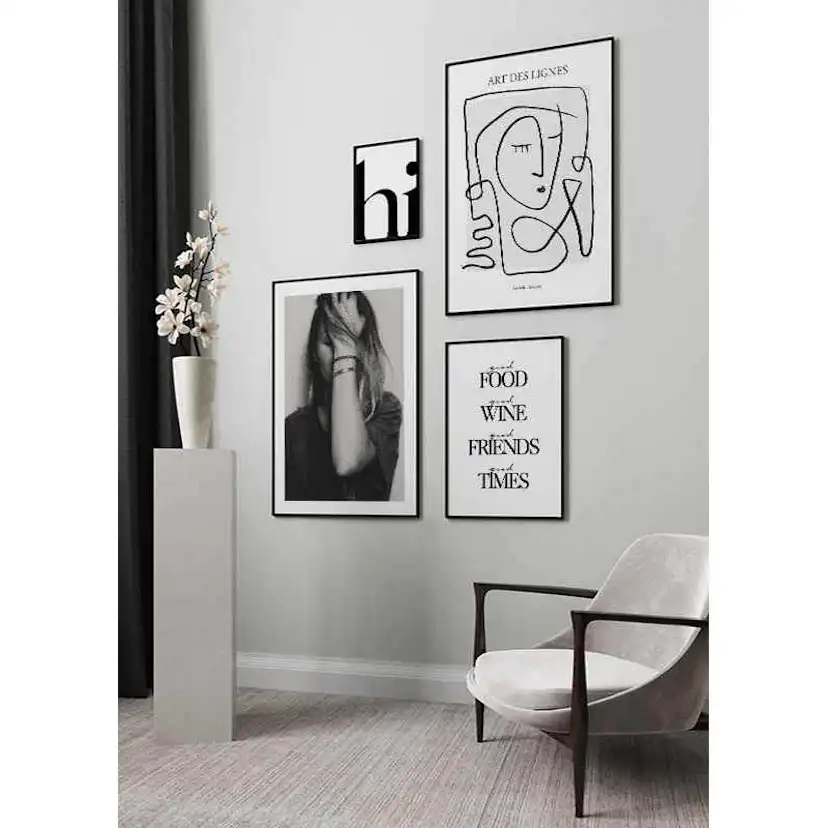 Poster Gallerix Art De Lignes No3