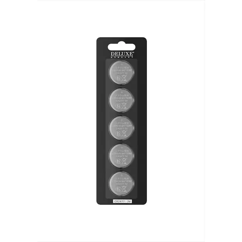 Batteri DeluxeHomeart CR2477 3V 5-pack