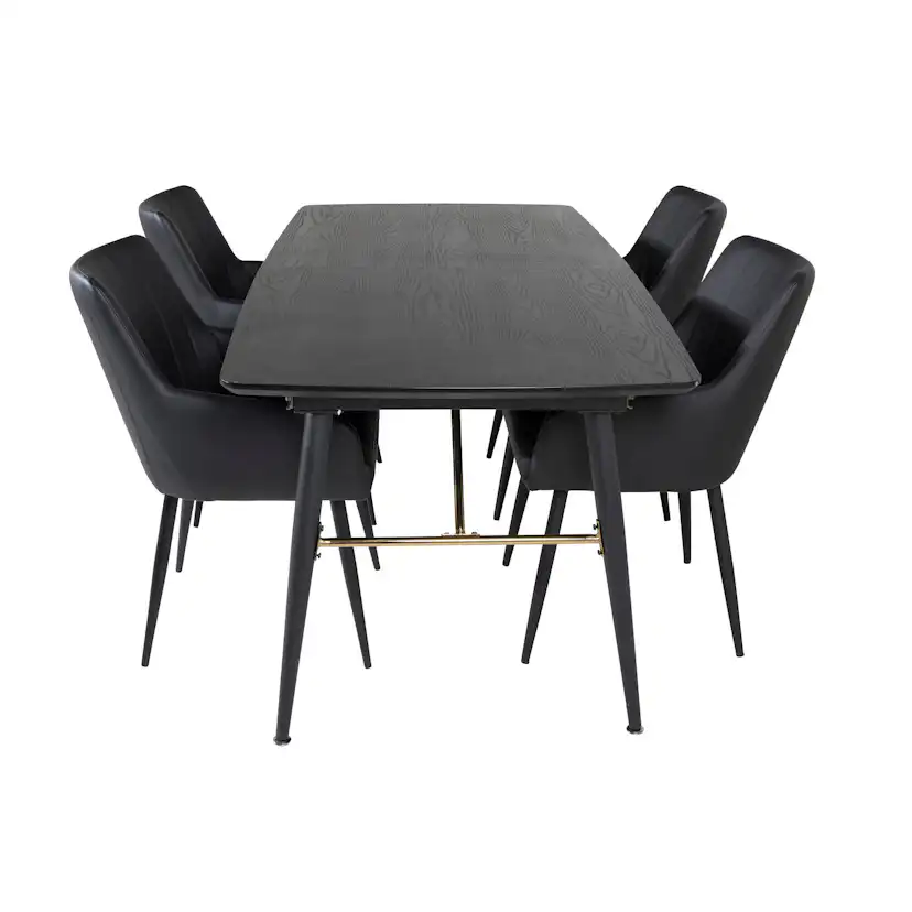 Matgrupp Venture Home Gold med 4st Comfort Stolar