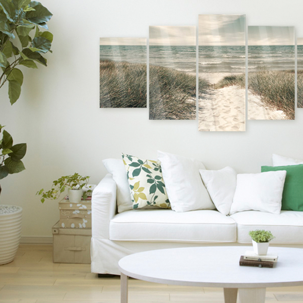 Akrylglastavla Arkiio Quiet Beach