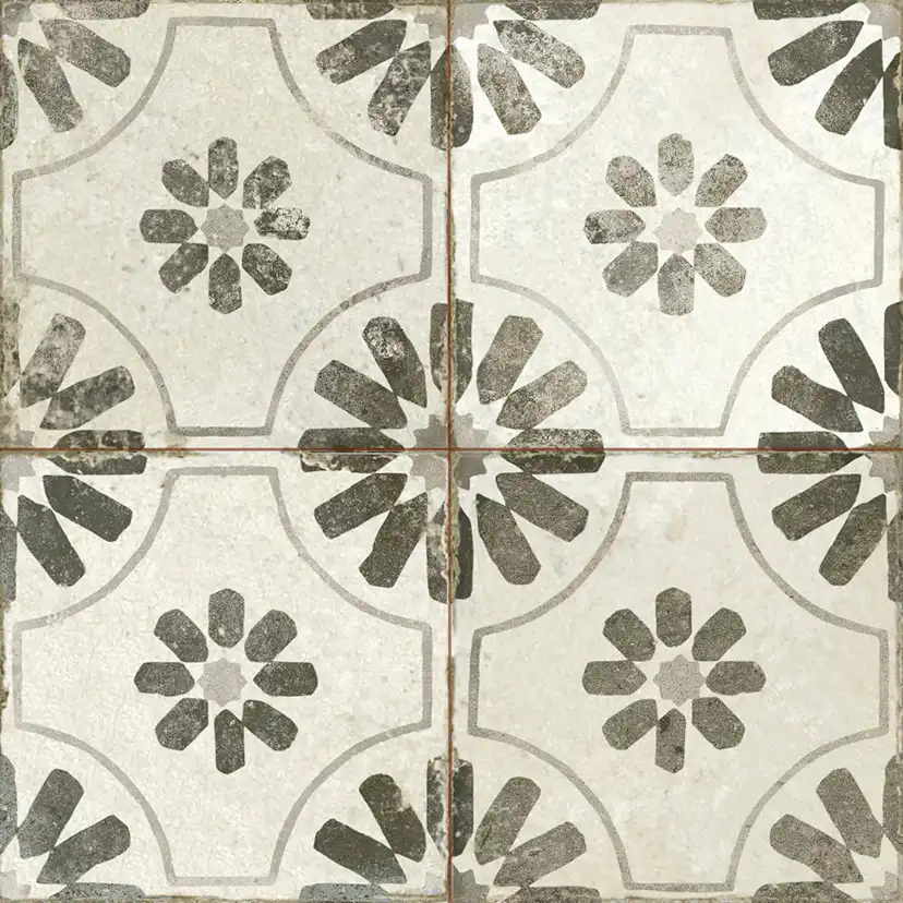 Klinker Tenfors FS Blume Black 45x45 cm