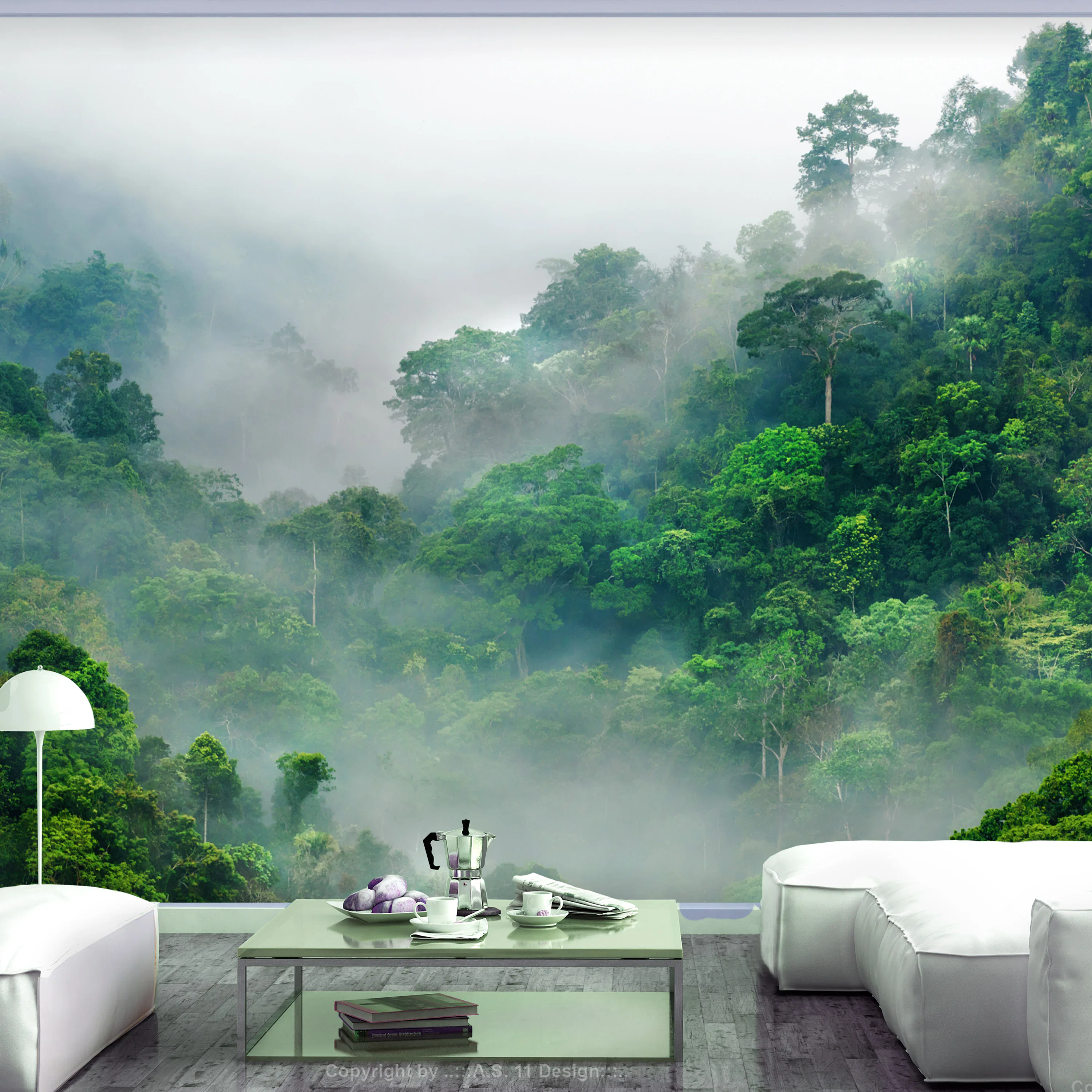 Fototapet Arkiio Morning Fog