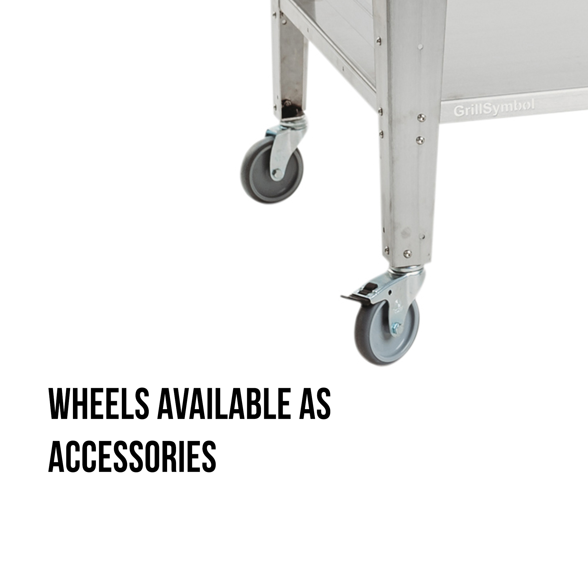 Pizzaugn GrillSymbol Pizzo med Pizzabord XL Inox