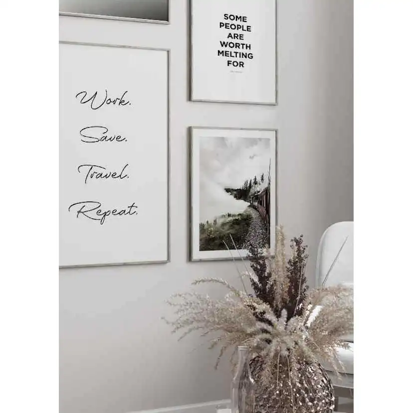 Poster Gallerix Work Repeat