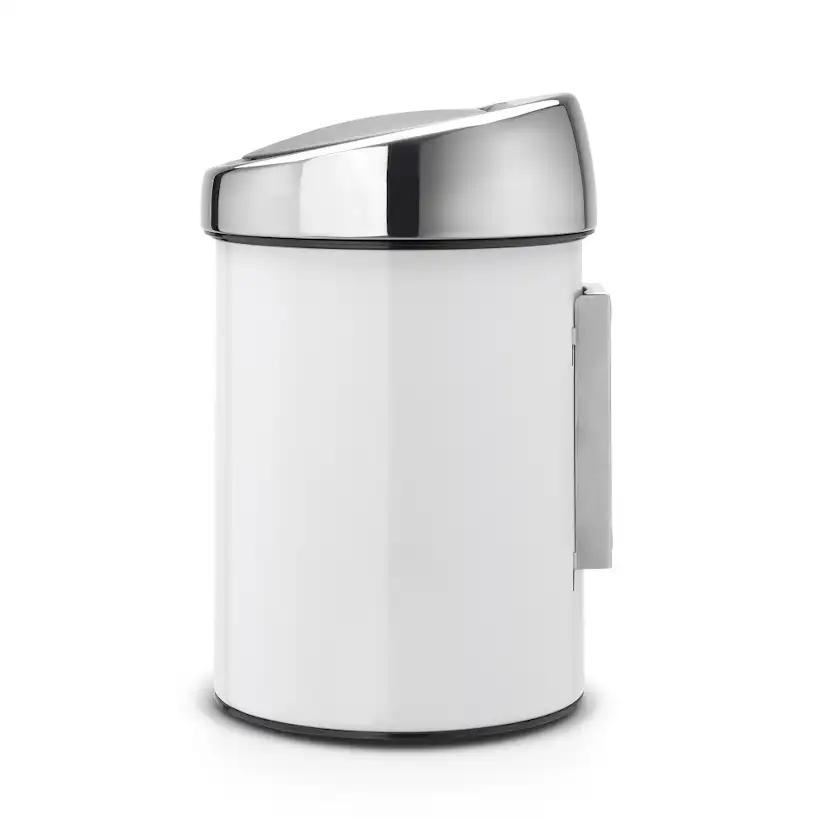 Soptunna Brabantia Touch Bin 3 L Brilliant Steel