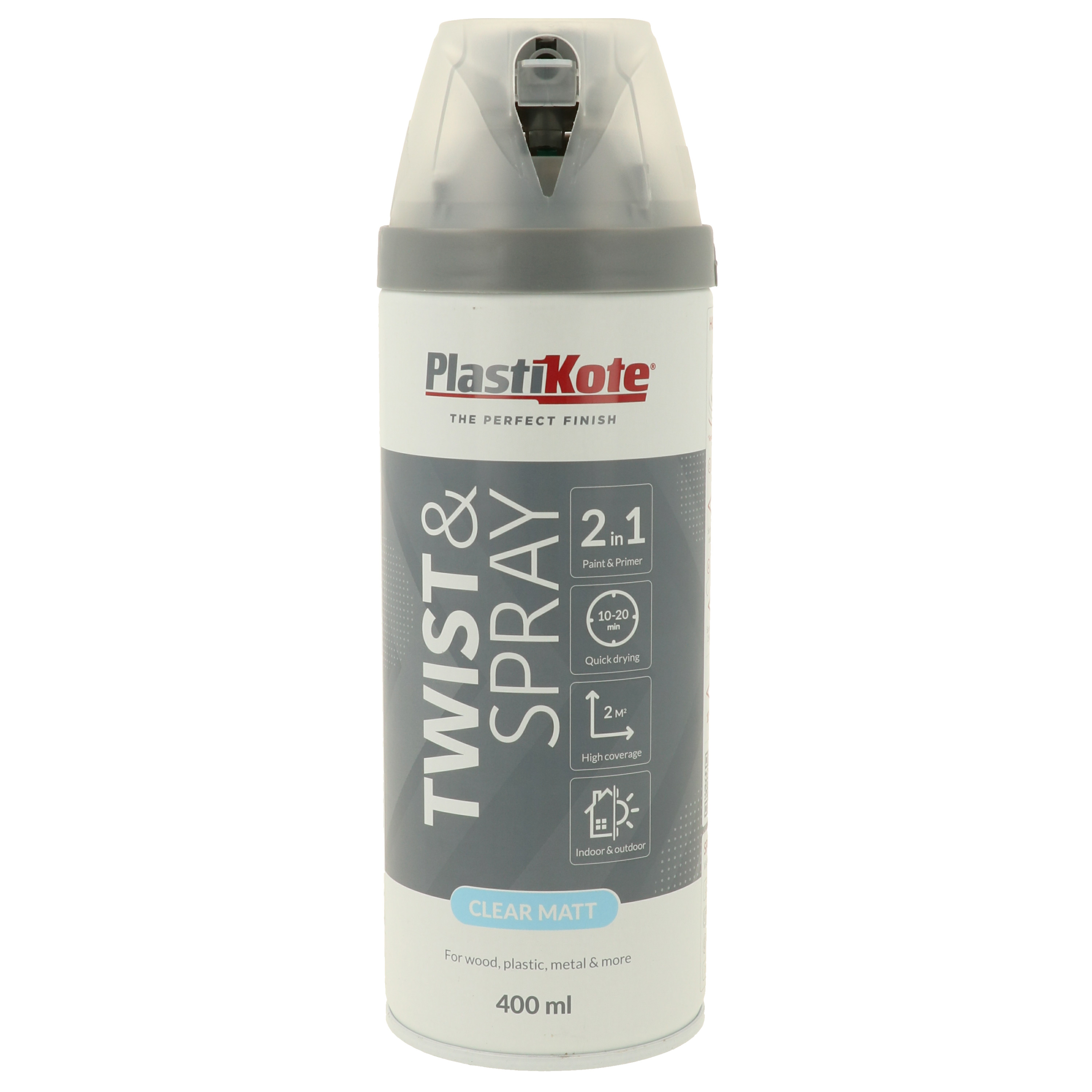 Sprayfärg Plasti-kote T&S Lack Matt 400 ml