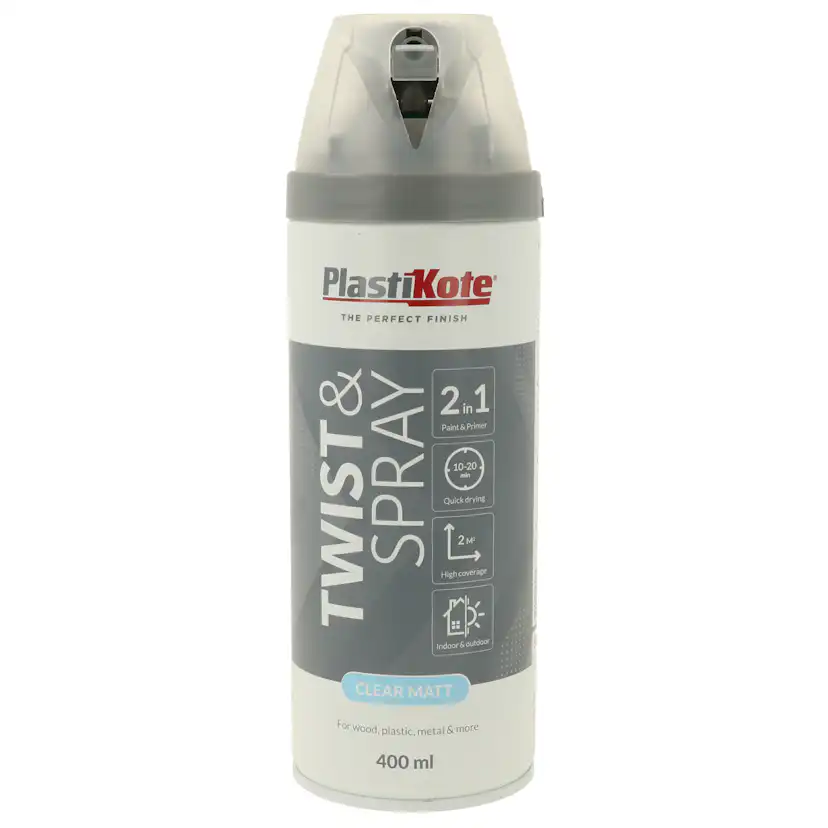Sprayfärg Plasti-kote T&S Lack Matt 400 ml