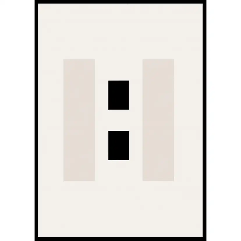 Poster Gallerix Abstract Simplicity No2