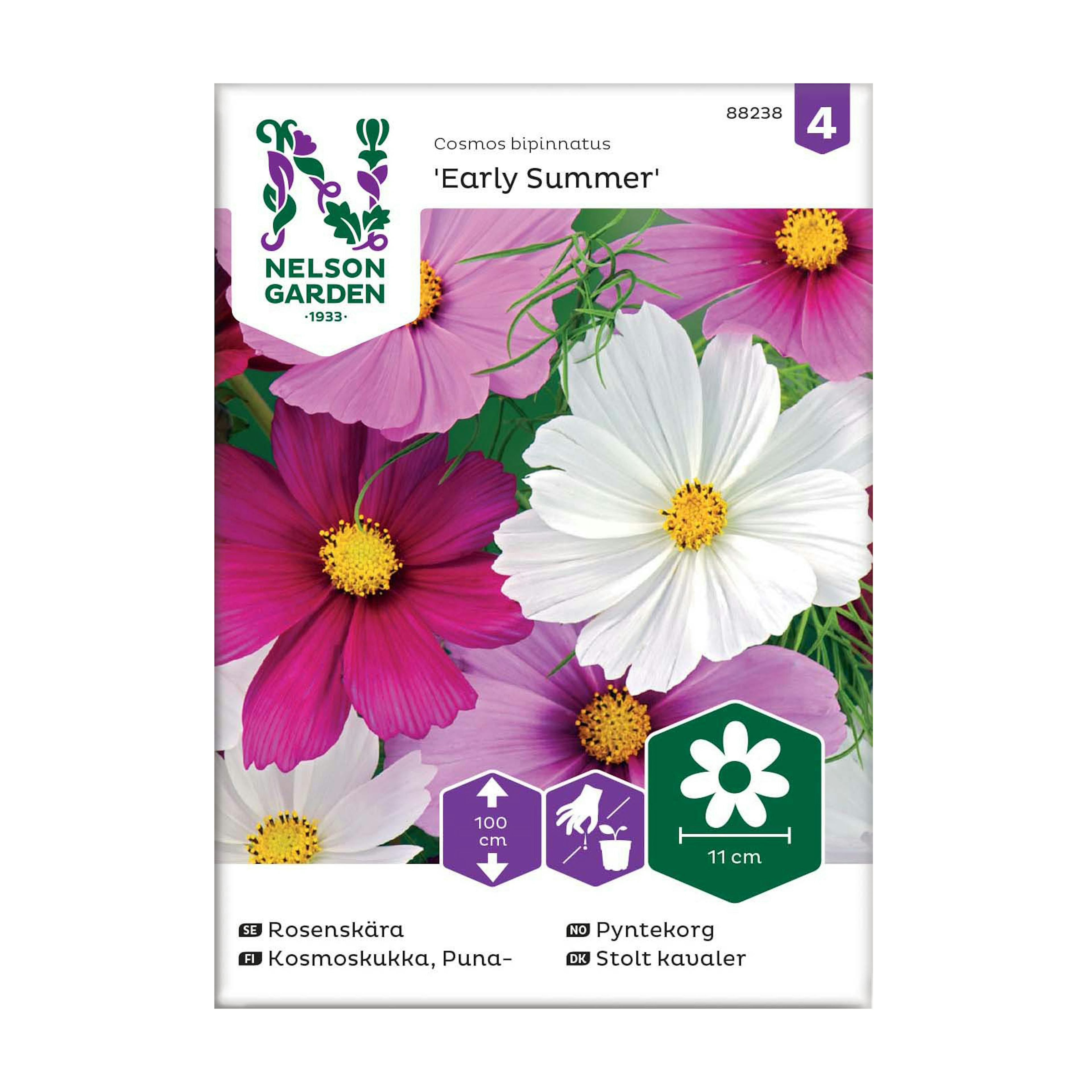 Frö Rosenskära Nelson Garden Early Summer Mix