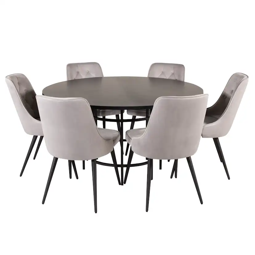 Matgrupp furniture/fashion Copenhagen med 6 Vera Stolar