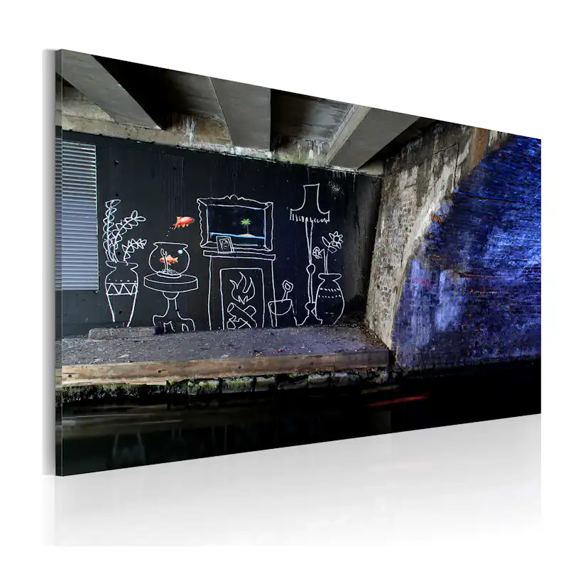 Tavla Arkiio My Own Piece Of Floor Banksy 60x40