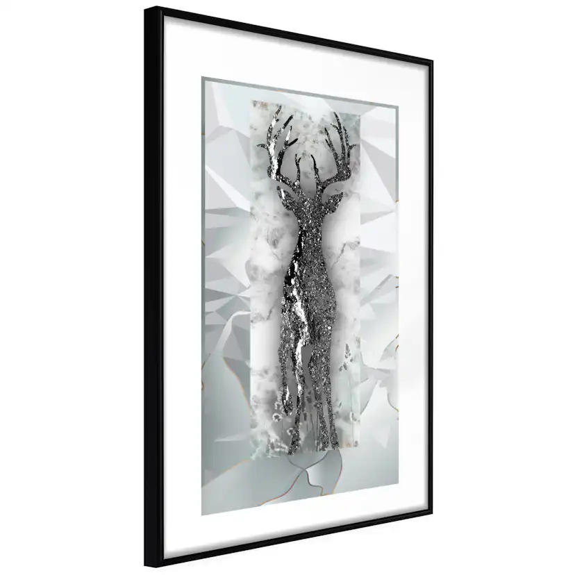 Poster Artgeist Affisch Silver Deer