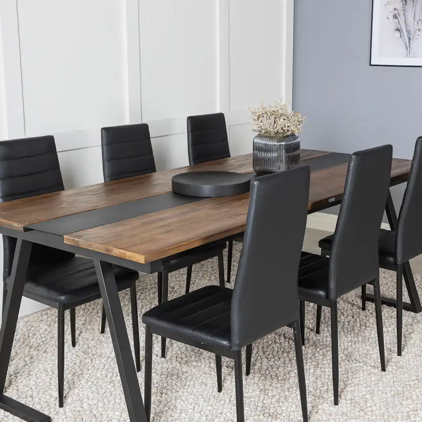 Matgrupp Venture Home Jane med 6 Sly Stolar