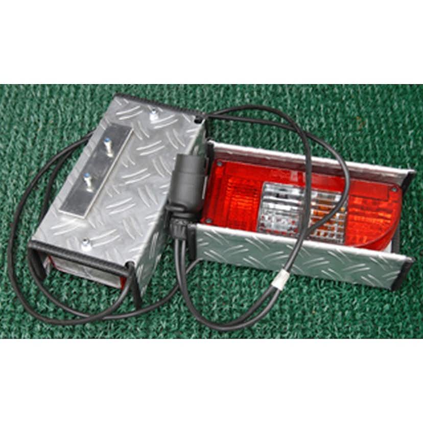 Belysning Heck-Pack med Lyktskydd 7-pol