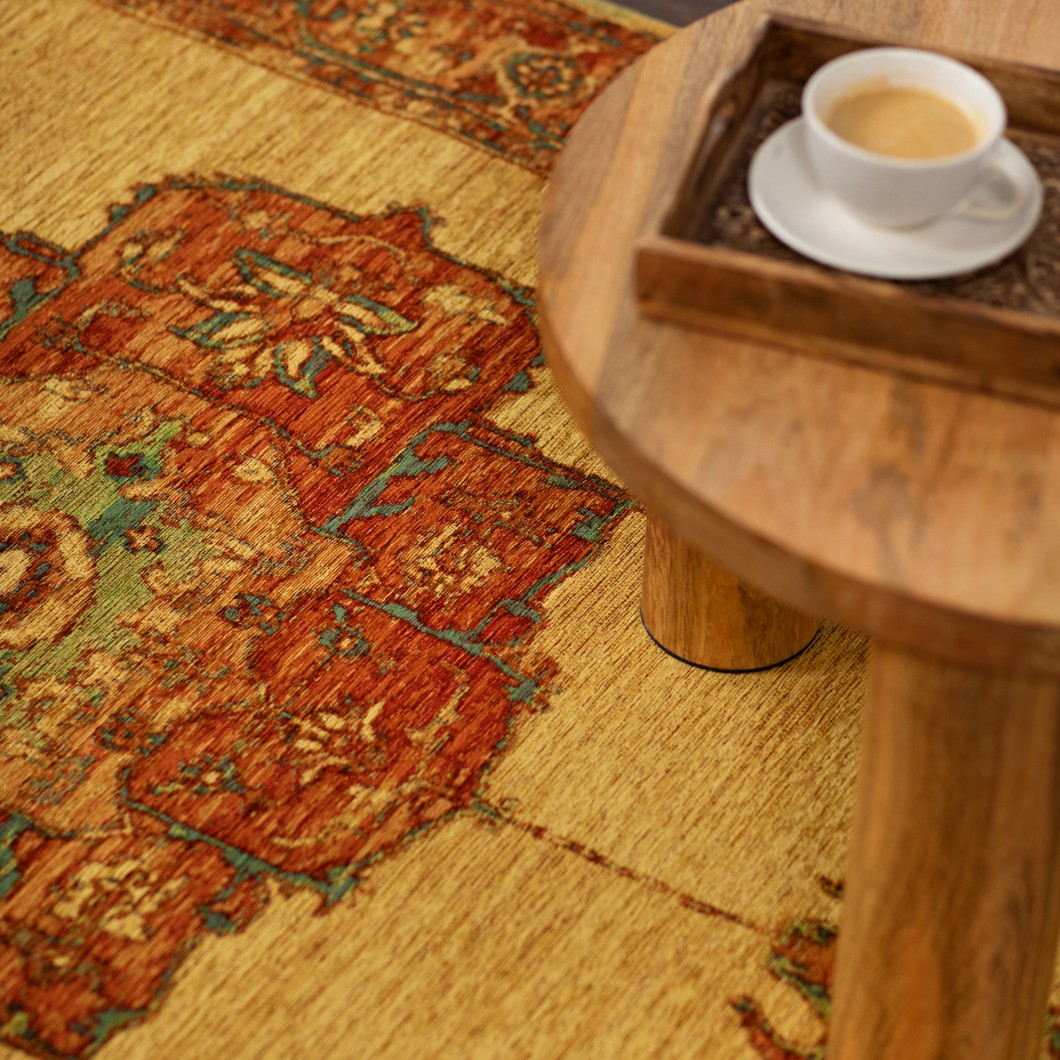 Orientalisk Matta KM Carpets Mewar Medaljong Multi