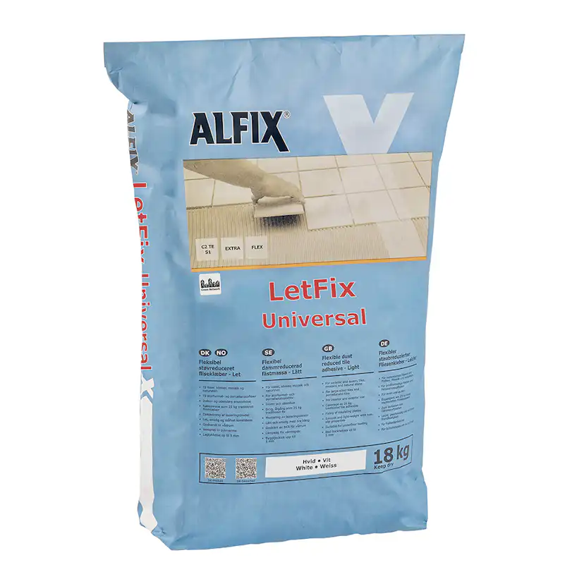 Lättfix Universal Konradssons Vit 18 kg