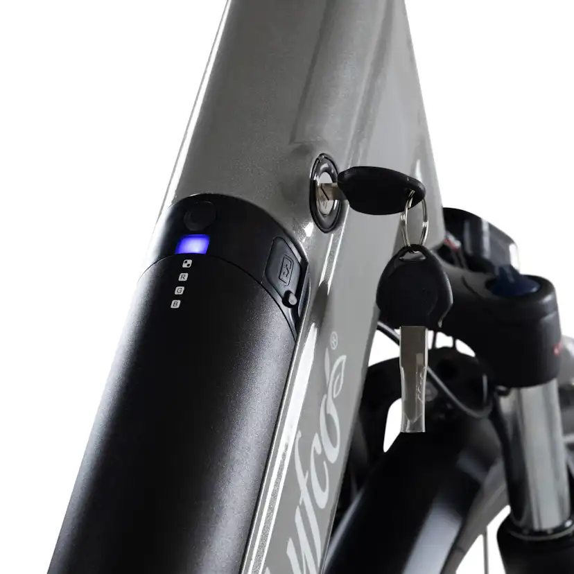 Elcykel Lyfco Dam 28" - Elise 14 Ah Silver