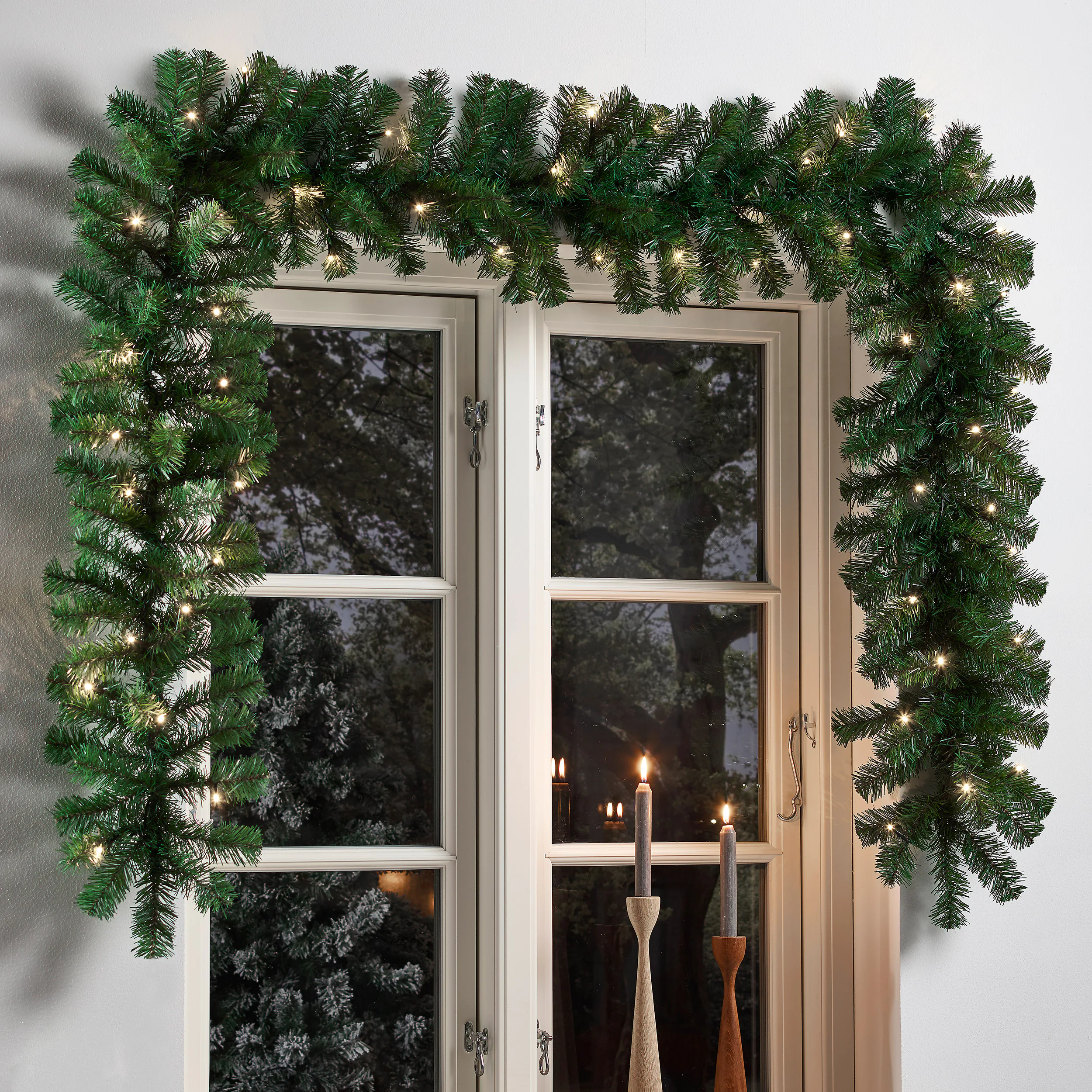 Girlang Nordic Winter Batteridriven inkl Ljus