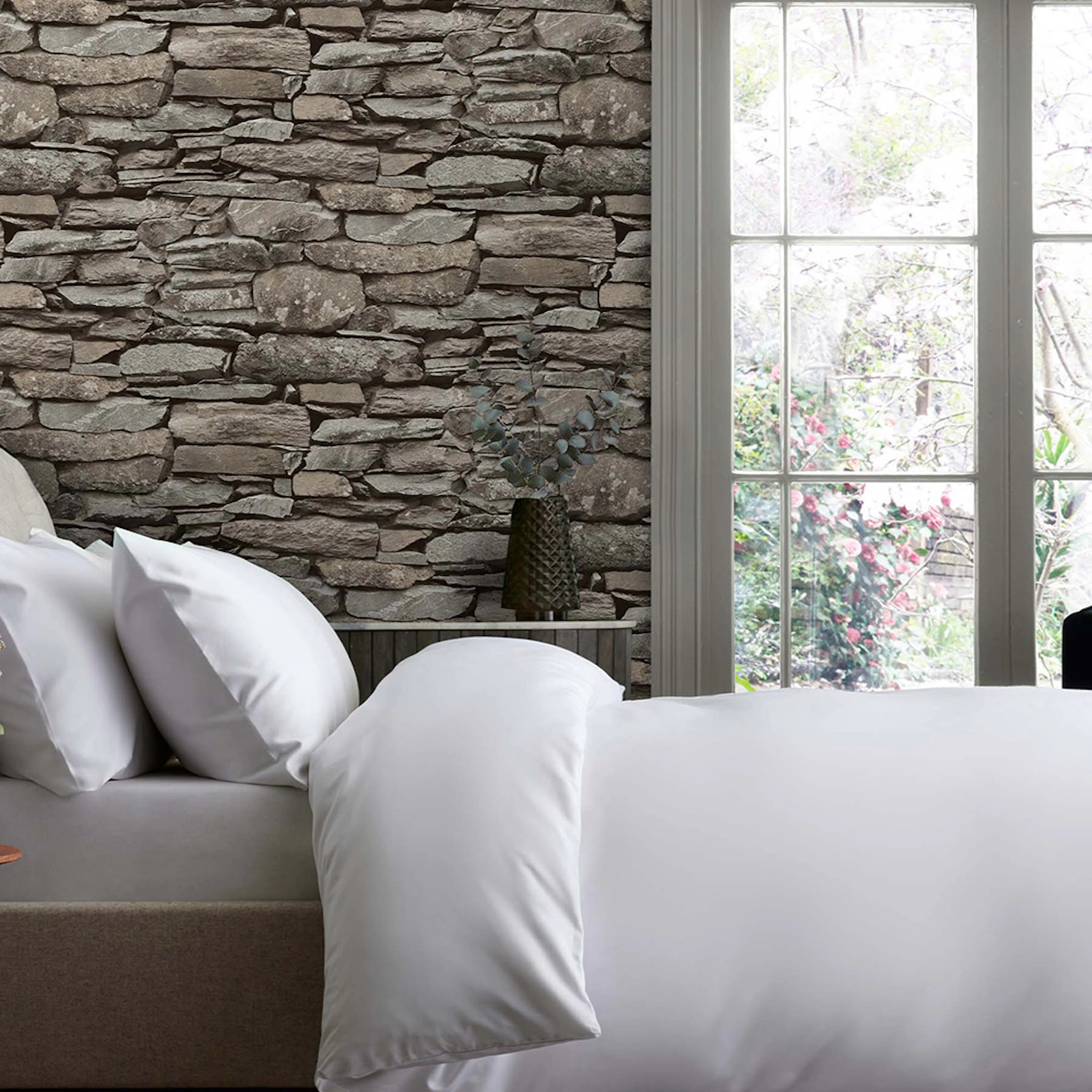 Tapet NEXT Ledgestone Wall Neutral