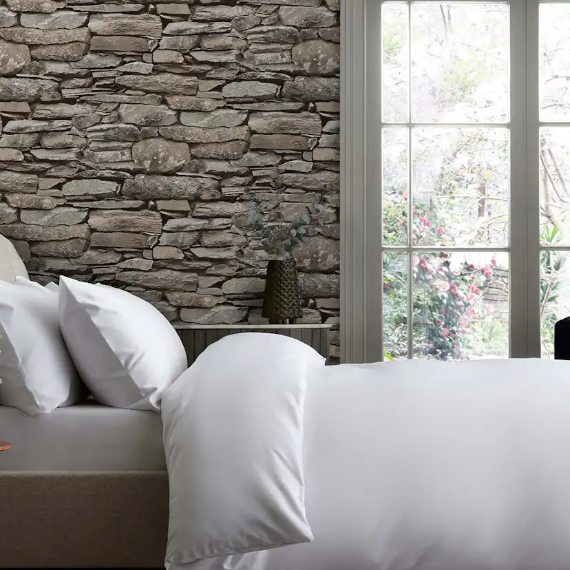 Tapet NEXT Ledgestone Wall Neutral