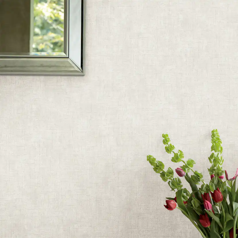 Tapet Laura Ashley Enfärgad Pale Dove Grå 121094