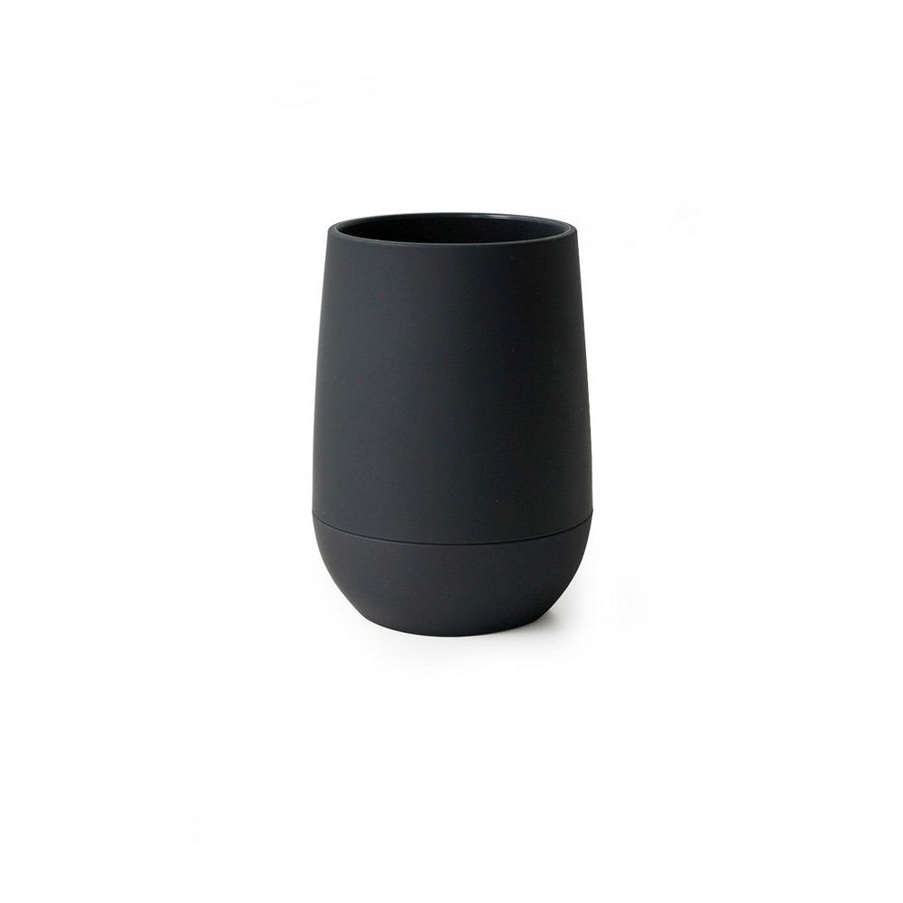 Tandborstmugg Habo Acacia Svart
