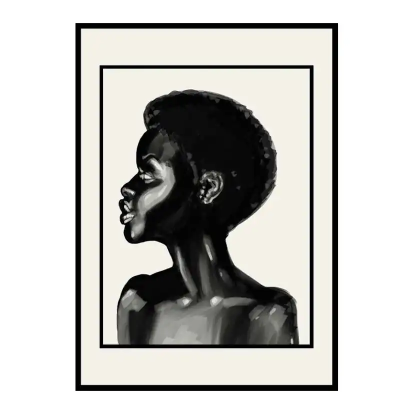 Poster Gallerix Femme Noire