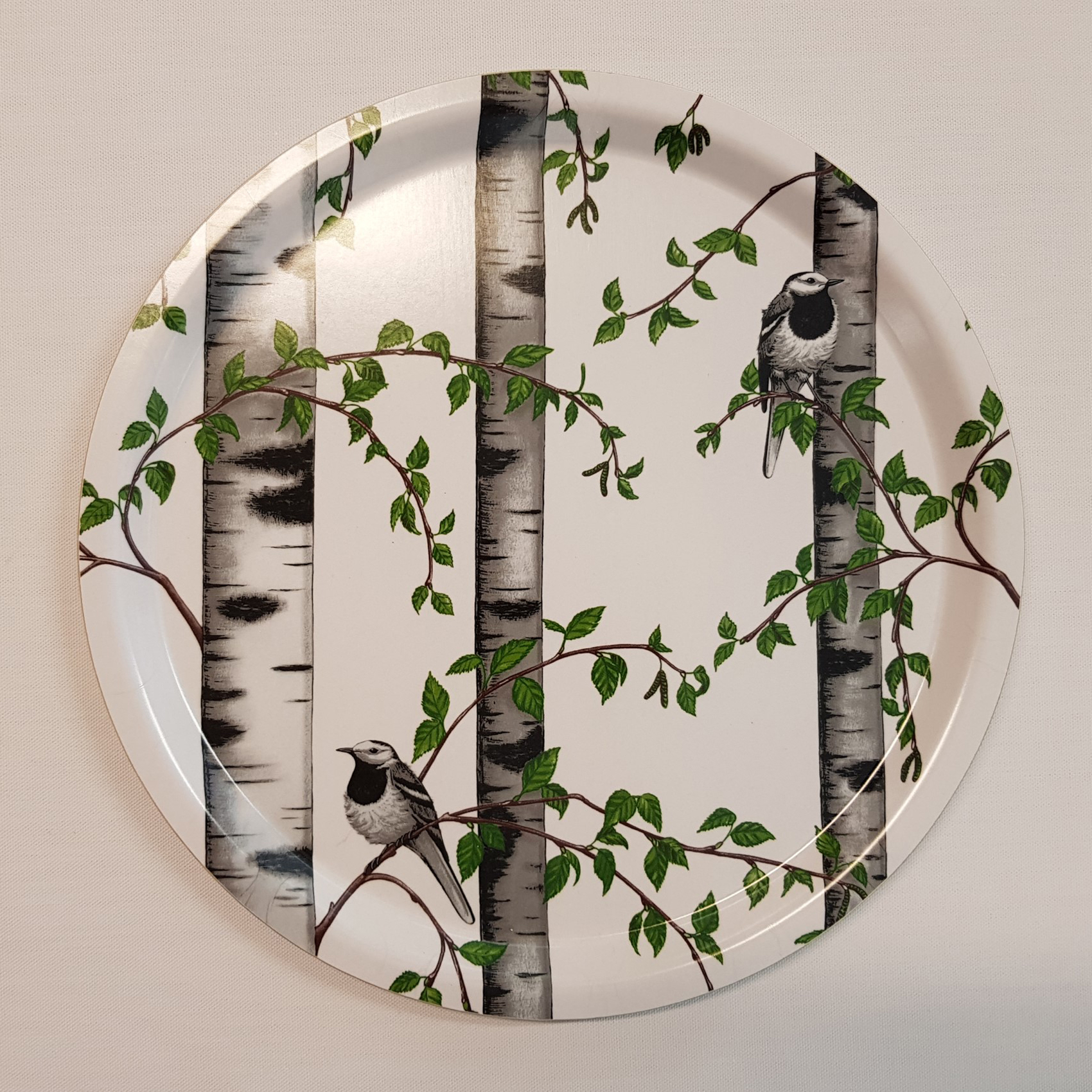 Bricka Arvidssons Textil Björkdungen Rund