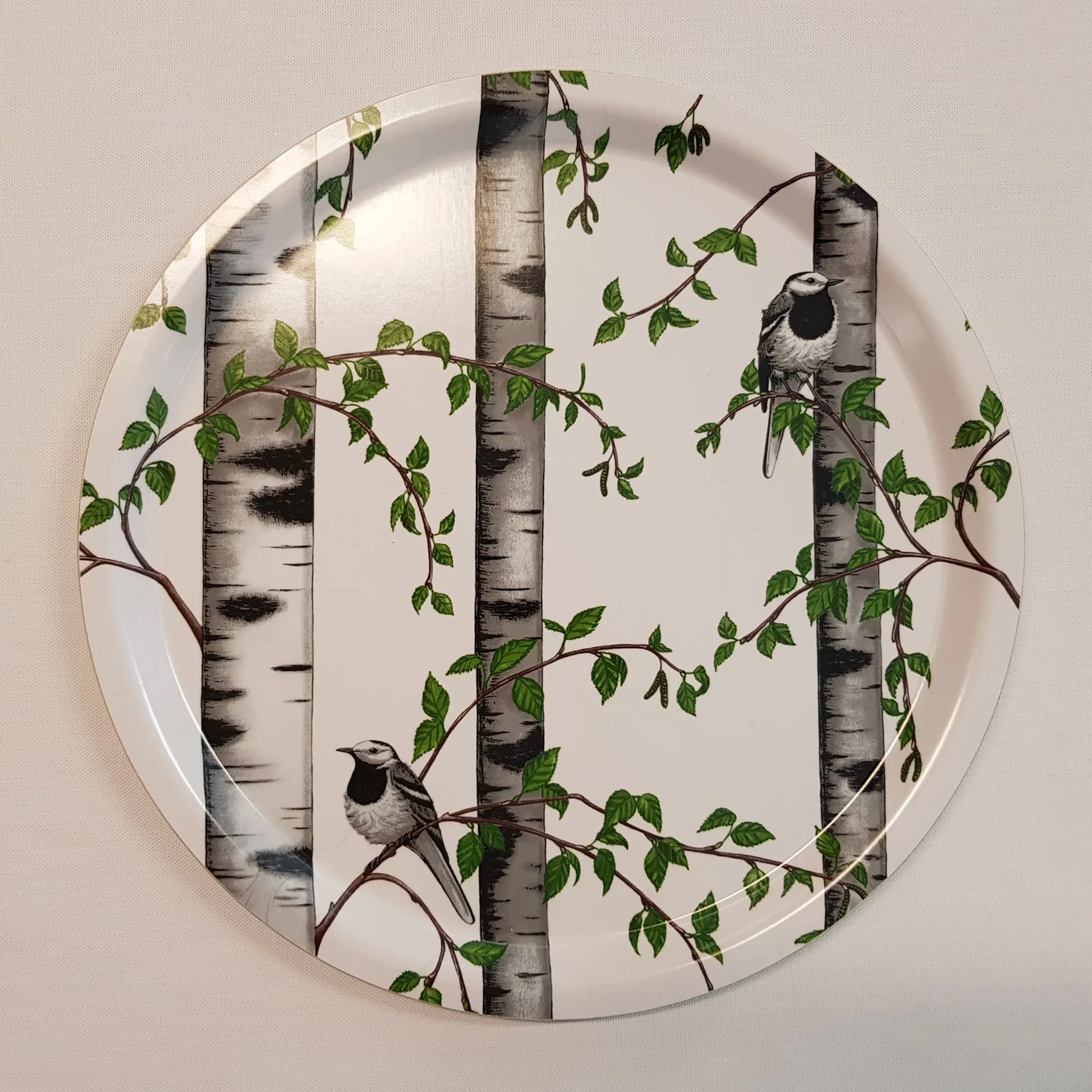 Bricka Arvidssons Textil Björkdungen Rund