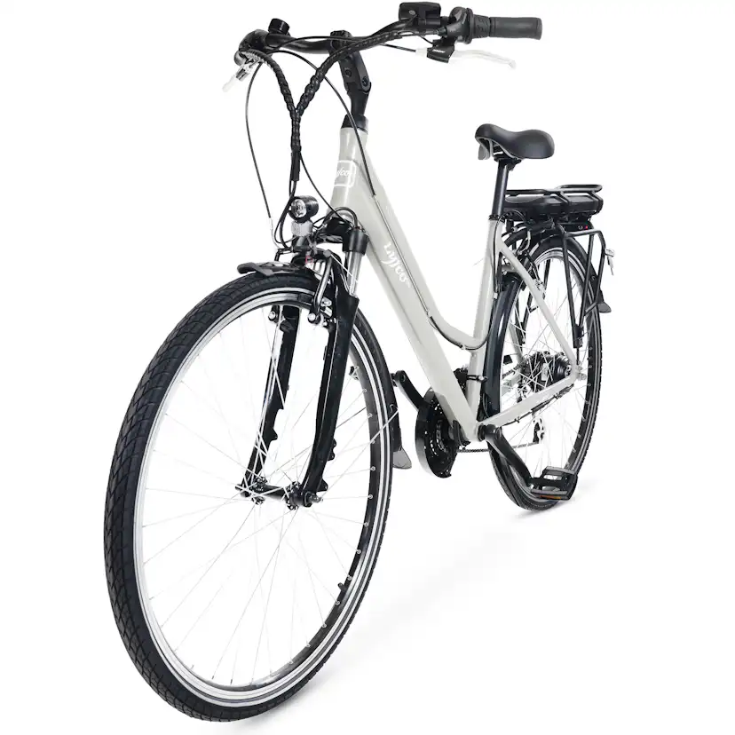 Elcykel Lyfco Dam 28" - Ellen 10,4 Ah Silver