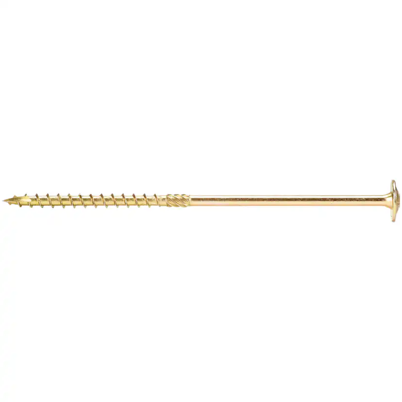 Träskruv Gunnebo Fastening Gulförzinkad SW-W