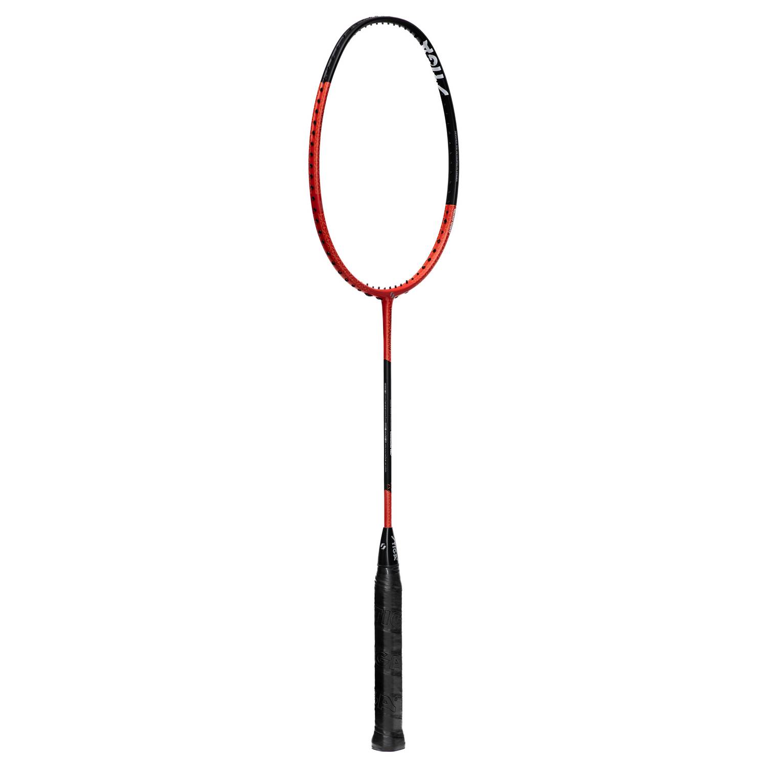 Badmintonracket Stiga Sports Aviox Progress Svart/Röd Osträngat 4