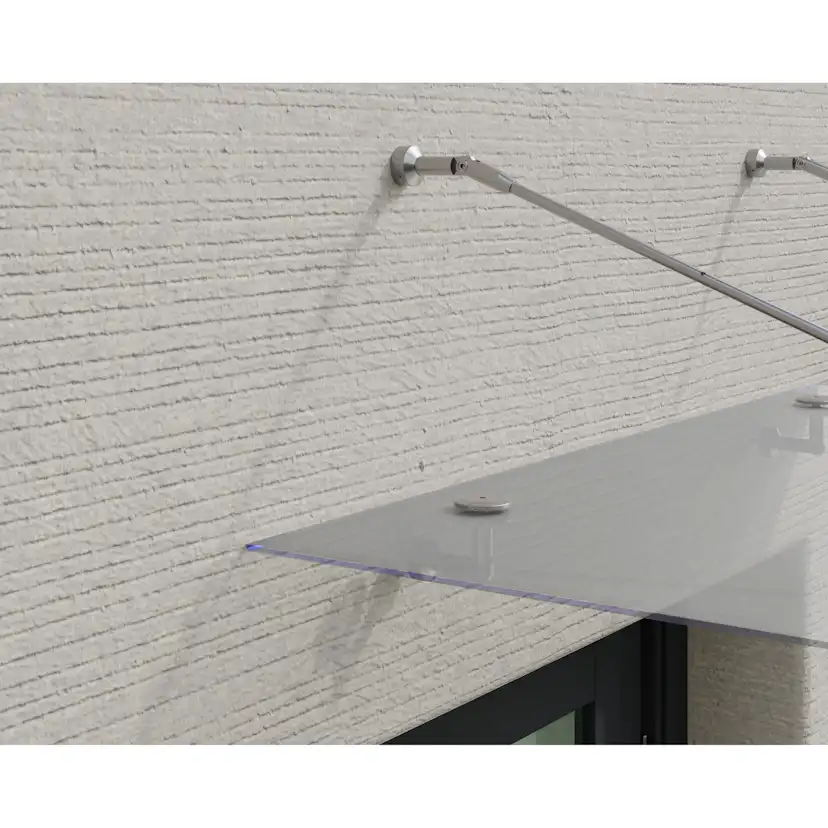 Entrétak Canopia by Palram Taurus Klar Silver 0,9 X 1,5 m