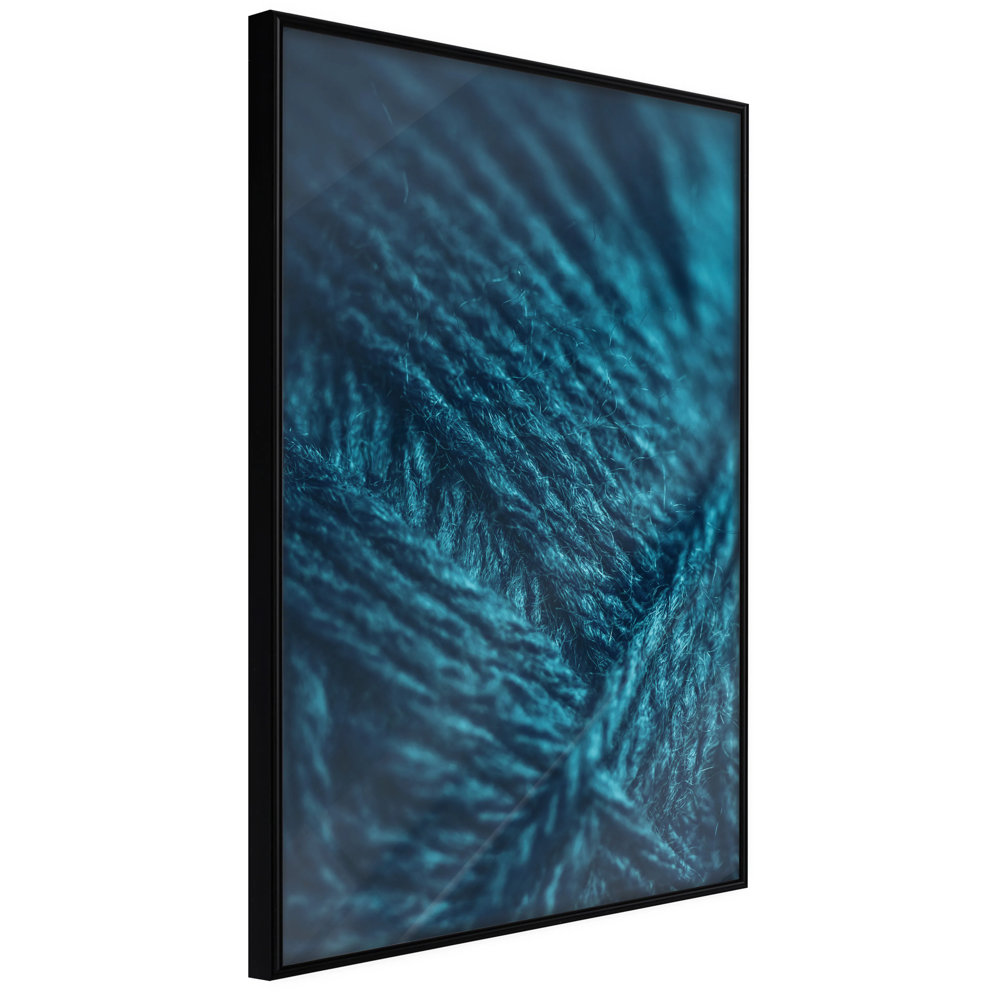 Affisch - Emerald Wool [Poster] 40x60 Svart ram, 40x60 cm
